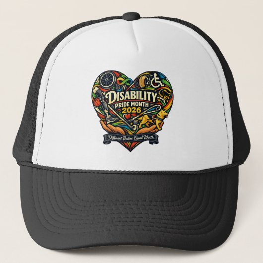 Disability Pride 2026 Empowerment Pet (Voorkant)