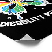 Disability Pride Disabled Pride Maand Disability P Poster (Hoek)