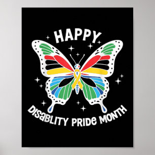 Disability Pride Disabled Pride Maand Disability P Poster