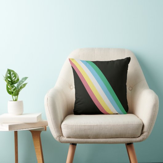 Disability Pride Flag Kussen (Stoel)
