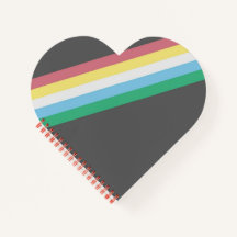 Disability Pride Flag Spiral Notitieboek