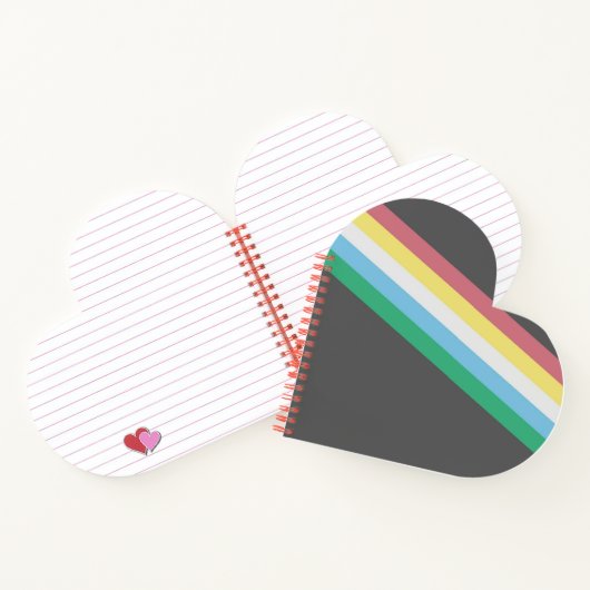 Disability Pride Flag Spiral Notitieboek (Binnen)