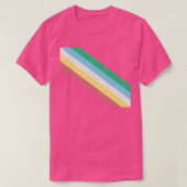 Disability Pride Flag T-shirt (Design voorkant)