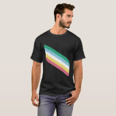 Disability Pride Flag T-shirt (Voorkant volledig)