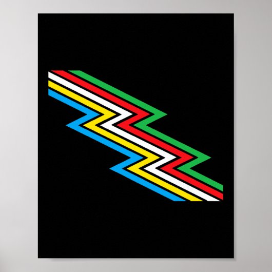 Disability Pride Maand Bewustzijn Disability vlag Poster (Voorkant)