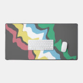 Disability Pride Maand van Juli Bewustzijn Kleuren Bureaumat (Keyboard & Muis)