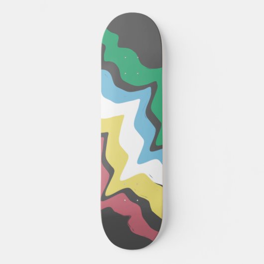 Disability Pride Maand van Juli Bewustzijn Kleuren Persoonlijk Skateboard (Voorkant)