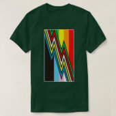 Disability Pride Month Flag T-shirt (Design voorkant)