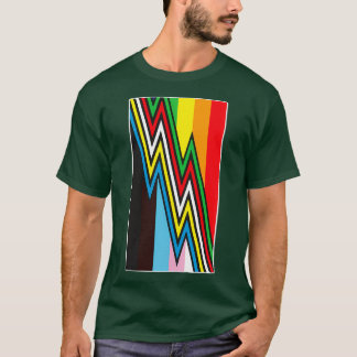 Disability Pride Month Flag T-shirt