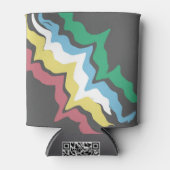 Disability Pride Month Of July Awareness Colors Blikjeskoeler (Voorkant)