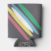 Disability Pride Month Of July Awareness Colors Blikjeskoeler (Voorkant)