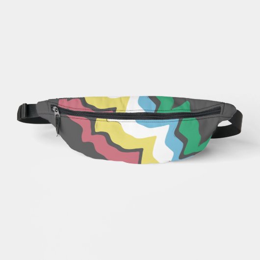 Disability Pride Month Of July Awareness Colors Heuptasje (Voorkant)