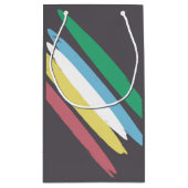 Disability Pride Month Of July Awareness Colors Klein Cadeauzakje (Achterkant)