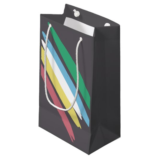 Disability Pride Month Of July Awareness Colors Klein Cadeauzakje (Voorkant Gekanteld)