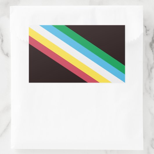 Disability Pride Rechthoekige Sticker (Tas)