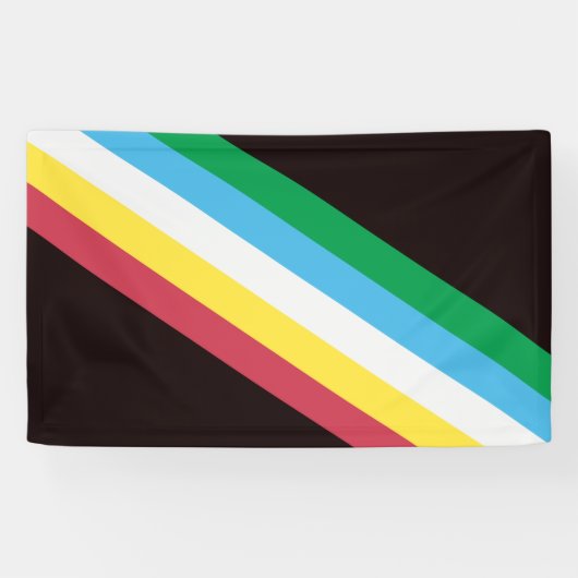 Disability Pride Spandoek (Horizontaal)