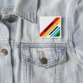 Disability Pride Vierkante Button 5,1 Cm (In situ)