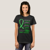Disability Warrior Ondersteunende Fighter T-shirt (Voorkant volledig)