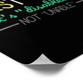 Disabled Not Unable Disability Awarenes Pride Mont Poster (Hoek)