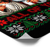 Disapintments All Of You Jesus Christmas Ugly Swea Poster (Hoek)