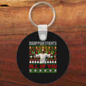 Disapintments All Of You Jesus Christmas Ugly Swea Sleutelhanger (Voorkant)
