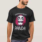 Disappointt Panda Wild Panda T-shirt (Voorkant)