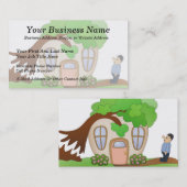 Disaster Day door thuiseigenaar Visitekaartje (Voorkant / Achterkant)