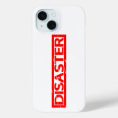 Disaster Stamp Case-Mate iPhone Case (Achterkant)