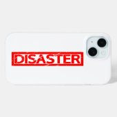 Disaster Stamp Case-Mate iPhone Case (Achterkant (horizontaal))