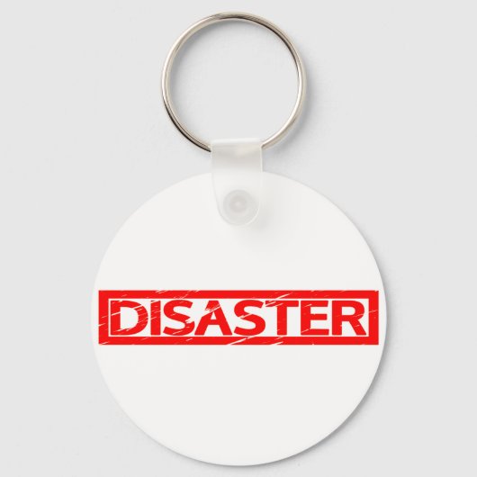 Disaster Stamp Sleutelhanger (Voorkant)