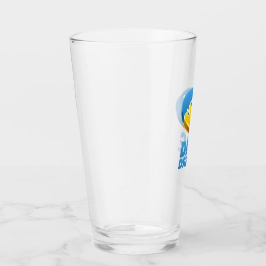 Disc Driving' Glass Tumbler (Rechts)