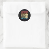 Disc Golf _3  Ronde Sticker (Tas)
