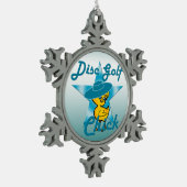 Disc Golf #7 Tin Sneeuwvlok Ornament (Links)