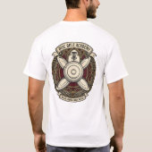 Disc Golf Academy Wapen T-shirt (Achterkant)