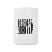 Disc Golf American Flag Badmat (Voorkant Verticaal)
