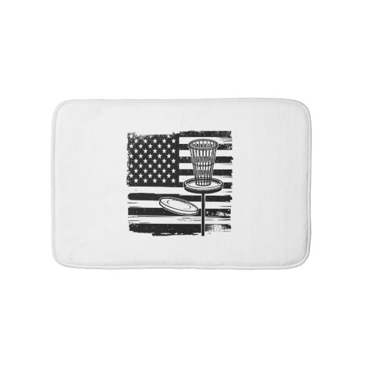 Disc Golf American Flag Badmat (Voorkant)