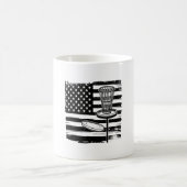 Disc Golf American Flag Koffiemok (Center)