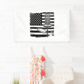 Disc Golf American Flag Spandoek (Insitu)
