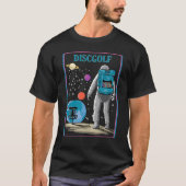 Disc golf Astronaut - Disc Golf T-shirt (Voorkant)