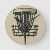 disc golf basket klok (Voorkant)