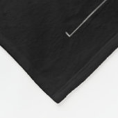 Disc Golf Basket Target Patent Design - Frolf Fleece Deken (Hoek)