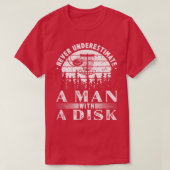 Disc Golf Basket Tree Frisbee Golf 1 T-shirt (Design voorkant)