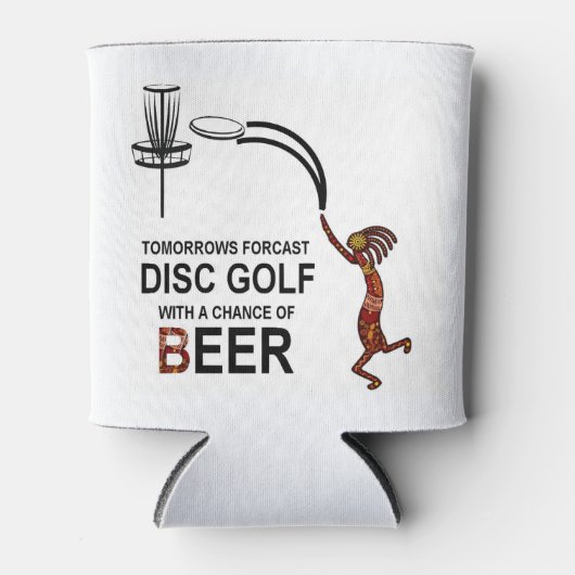 Disc Golf Beer Koeler (Voorkant)