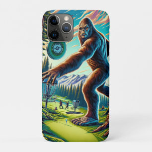 Disc Golf Bigfoot in de Bossen Case-Mate iPhone Case