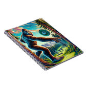 Disc Golf Bigfoot in de Bossen Notitieboek (Rechterzijde)