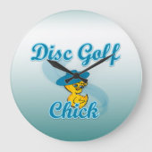 Disc Golf Chick #3 Grote Klok (Voorkant)