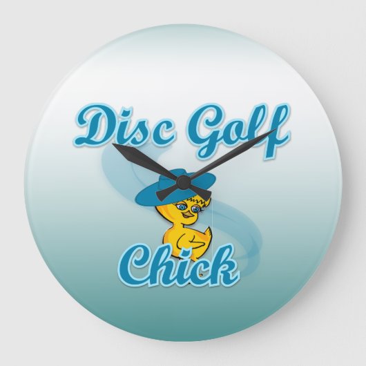 Disc Golf Chick #3 Grote Klok (Voorkant)