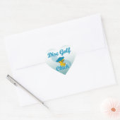 Disc Golf Chick #3 Hart Sticker (Envelop)