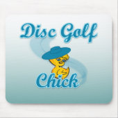 Disc Golf Chick #3 Muismat (Voorkant)