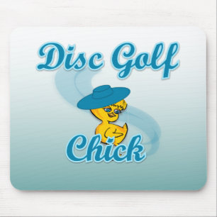 Disc Golf Chick #3 Muismat